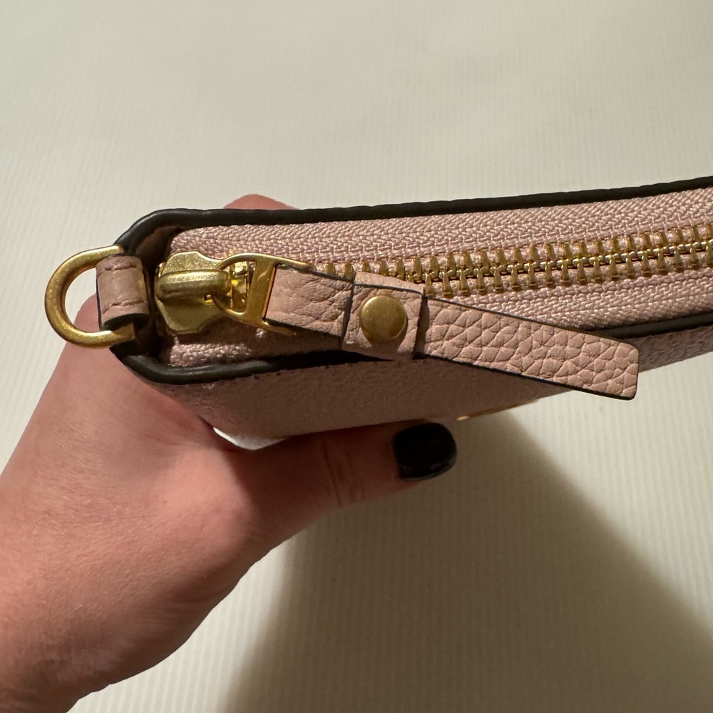 Tory Burch Pink Robinson Long Travel Wallet - Picture 11 of 14